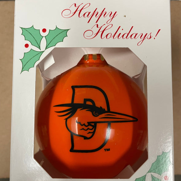 Delmarva Shorebirds Orange Road Logo Christmas Ornament