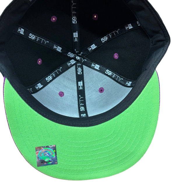 New Era 59Fifty High Profile Halloween Black/Purple F-Fist Fitted Hat