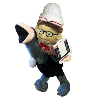 Crazy Hot Dog Vendor Plush Toy