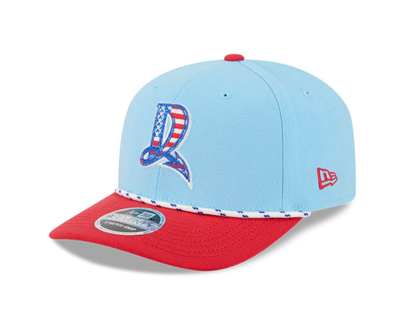 Dayton Dragons 2025 New Era Fourth of July 9SEVENTY Cap