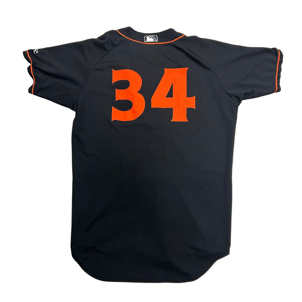 Delmarva Shorebirds Rawlings 2025 Team Issued Black Jerseys