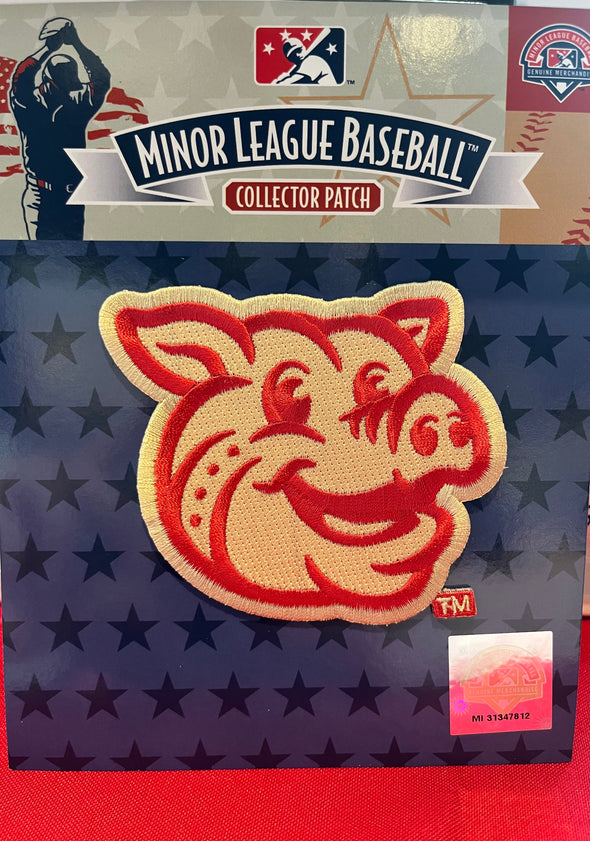 Lehigh Valley IronPigs Faux Back Friday Patch