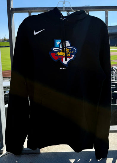 Amarillo Sod Poodles Nike Black Club State Hoodie