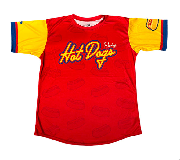 Reading Fightin Phils Hot Dog Jersey T-Shirt