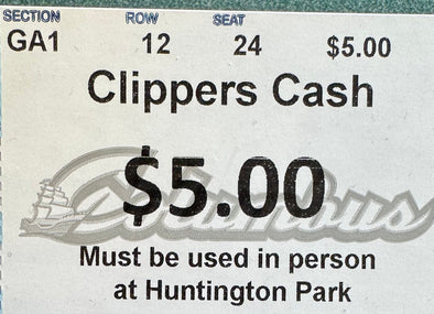 Columbus Clippers Cash