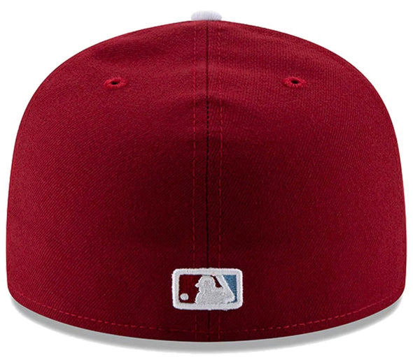 New Era 59FIFTY Philadelphia Phillies Maroon Alternate 2 MLB Authentic Collection On-Field Hat