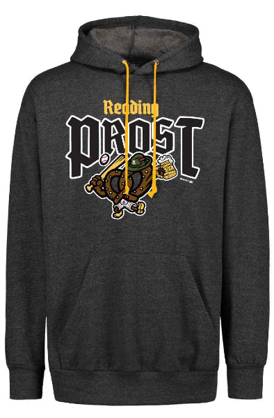 MV Sport Charcoal Reading Prost Hoodie