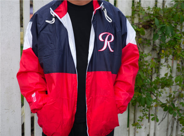 Tacoma Rainiers Official League Navy Chute Jacket