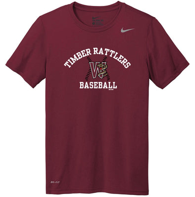 Nike Cardinal Dri-Fit Tee