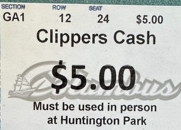 Columbus Clippers Cash