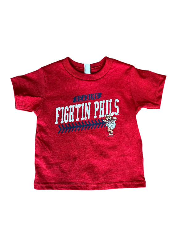 Bimmridder Red Crazy hotdog vendor toddler tee