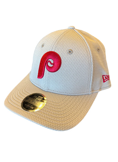 New Era 9Forty Philadelphia Phillies Grey Youth M-Crown Adjustable Hat