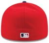 New Era 59FIFTY Philadelphia Phillies Red Game MLB Authentic Collection On-Field Hat