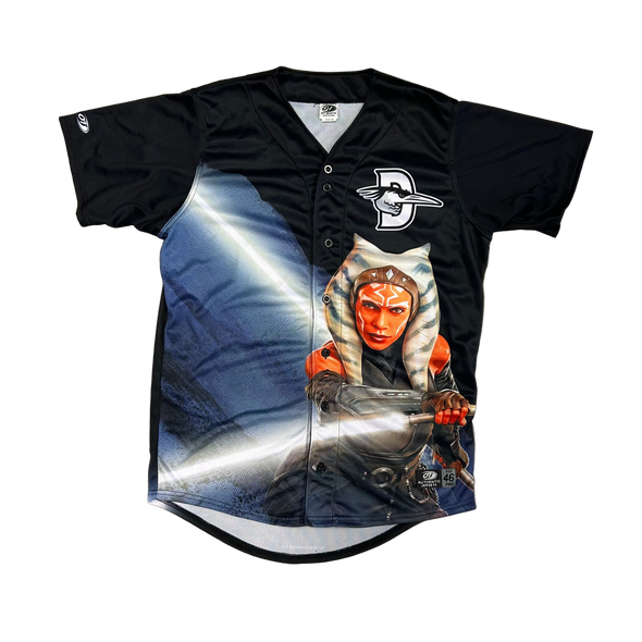 Delmarva Shorebirds Star Wars Ahsoka Tano Jersey