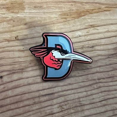 Delmarva Shorebirds D-Bird Pin