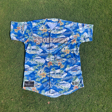 Delmarva Shorebirds OT Sports 2025 On-Field Margaritaville Jersey
