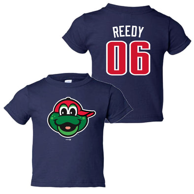 Greenville Drive Bimm Ridder Toddler Navy Reedy Player Tee