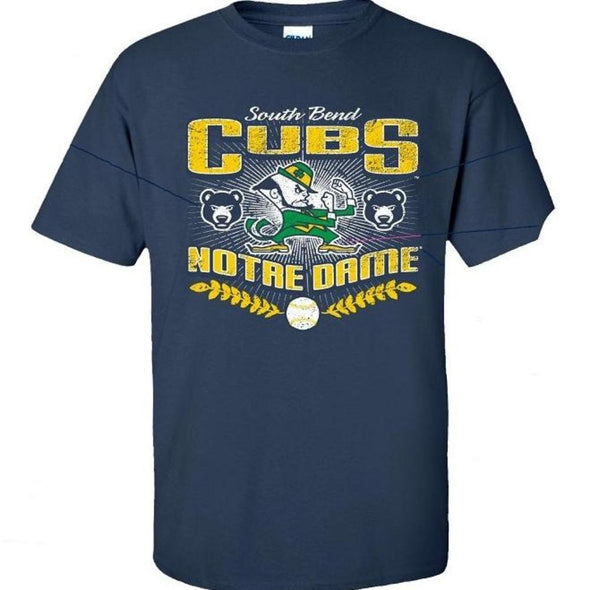 South Bend Cubs/University of Notre Dame Youth Co-Branded T-Shirt