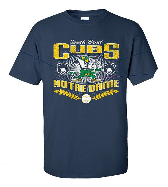 South Bend Cubs/University of Notre Dame Youth Co-Branded T-Shirt