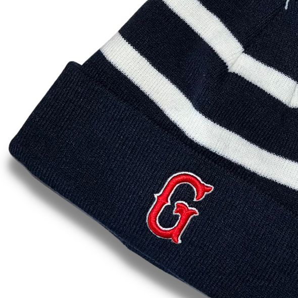 Greenville Drive 47 Brand Navy and White Breakaway Beanie