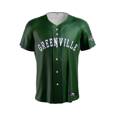 Greenville Drive OT Sublimated Green Sunday Replica Jersey