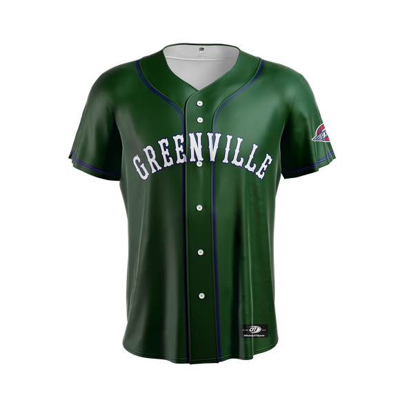 Greenville Drive OT Sublimated Green Sunday Replica Jersey