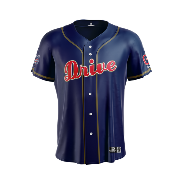 Greenville Drive OT Sports Navy Authentic 20th Anniversary Jersey