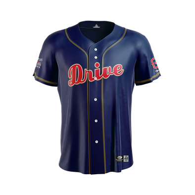 Greenville Drive OT Sports Navy Authentic 20th Anniversary Jersey
