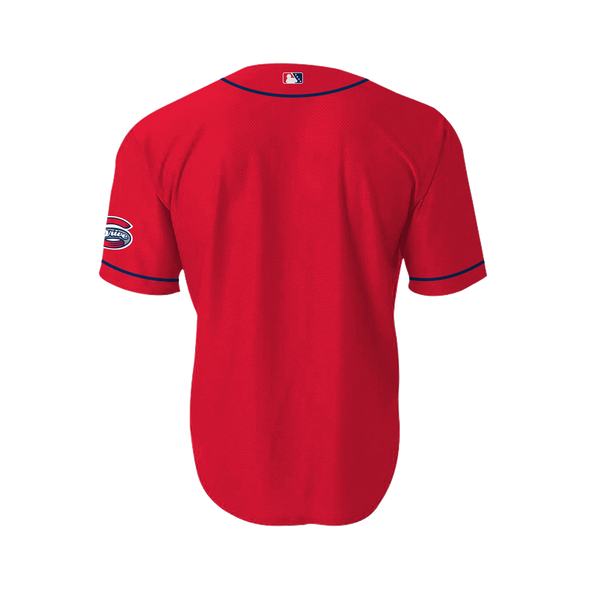 Greenville Drive OT Sports Authentic Red Alternate Jersey