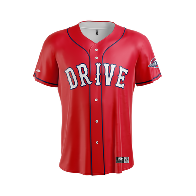 Greenville Drive OT Sports Authentic Red Alternate Jersey
