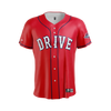 Greenville Drive OT Sports Authentic Red Alternate Jersey