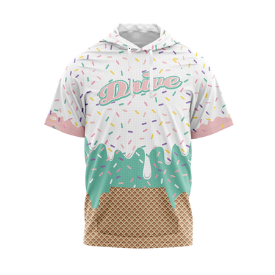 Greenville Drive OT Sport Youth Sublimated Short Sleeve Sweatshirt