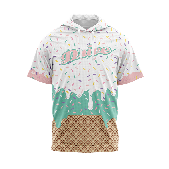 Greenville Drive OT Sport Youth Sublimated Short Sleeve Sweatshirt