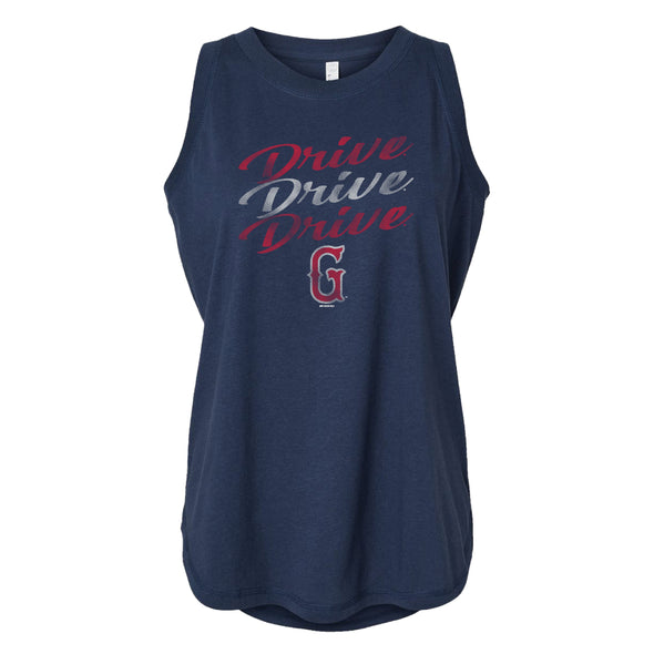 Bimm Ridder Womens Navy Relaxed Tank Top