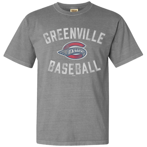 Greenville Drive Bimm Ridder Gray Comfort Colors Tee