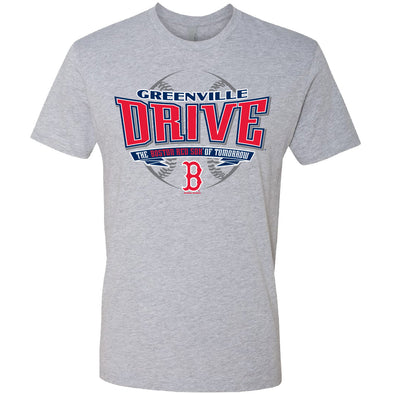 Greenville Drive Bimm Ridder Gray Affiliate Tee