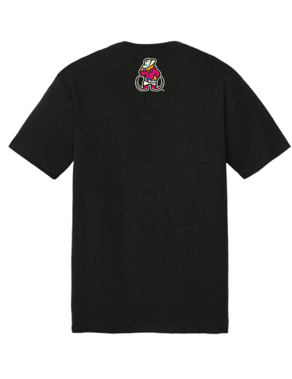 Amarillo Sod Poodles Pointy Boots Sugar Skull Black Tee
