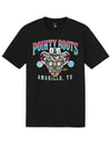 Amarillo Sod Poodles Pointy Boots Sugar Skull Black Tee