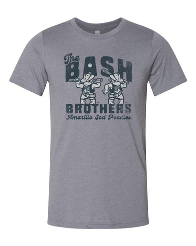 Amarillo Sod Poodles Grey Bash Bros Tee