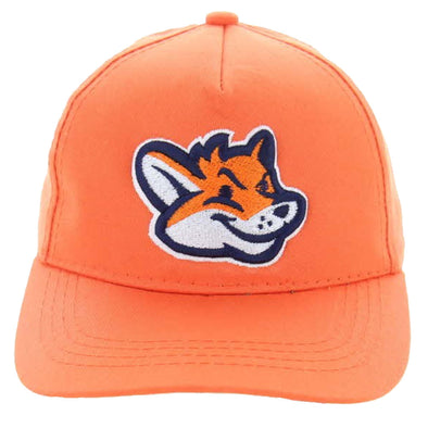 Somerset Patriots Adult Solid Cotton Twill Zorros de Somerset Mascot Snap Back Cap