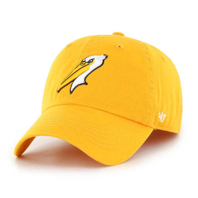 MYRTLE BEACH PELICANS 47 BRAND GOLD ALT FRANCHISE CAP