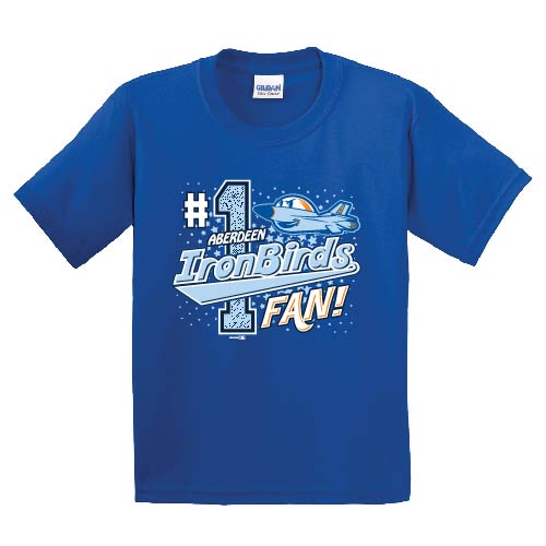 Aberdeen IronBirds - #1 Fan Youth T-Shirt