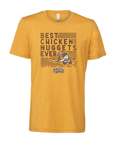 Amarillo Sod Poodles Calf Fries Gold Chicken Nuggets Tee