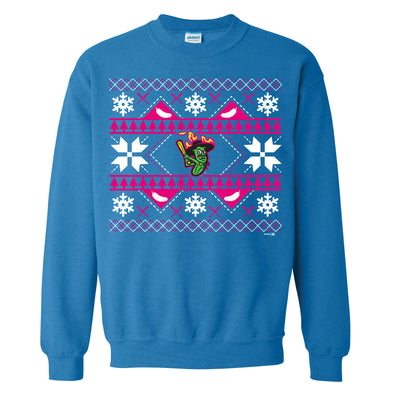 Los Pepinillos Picantes del Norte Holiday Crew Neck Sweatshirt