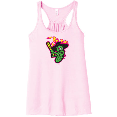 Los Pepinillos Picantes del Norte Bimm Ridder Pink Tank Top - Womens