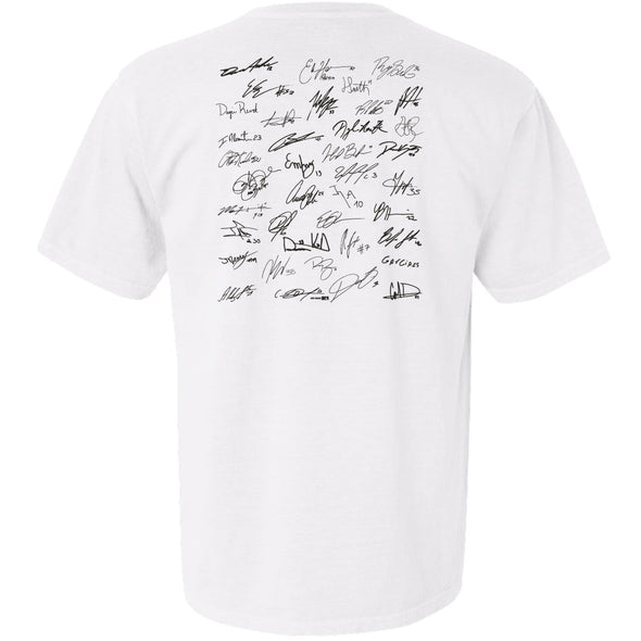 Great Lakes Loons Bimm Ridder 2022 Playoff Team Signatures T-Shirt