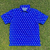 Great Lakes Loons Under Armour Blue GL Scatter Polo