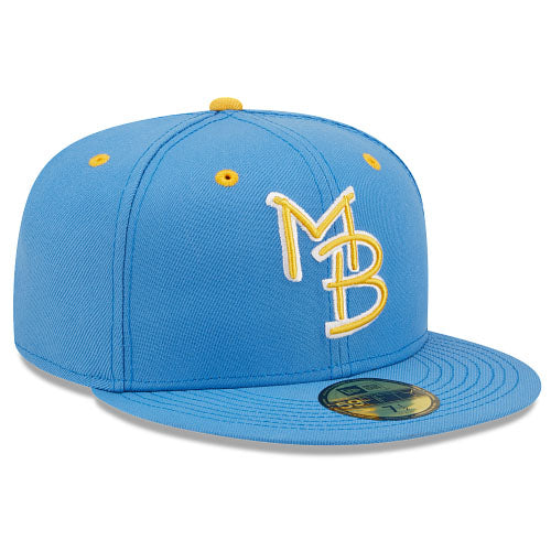 Myrtle Beach Pelicans New Era 59Fifty On-Field Game Cap