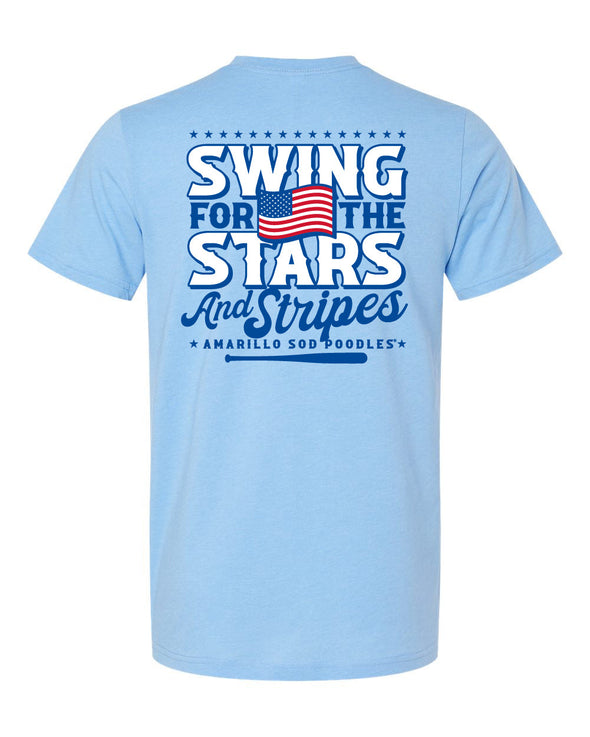 Amarillo Sod Poodles Carolina Stars & Stripes Tee