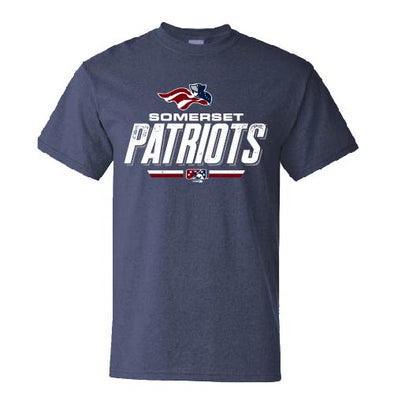 Somerset Patriots Adult Grandstand Somerset Patriots Crew Neck Tee